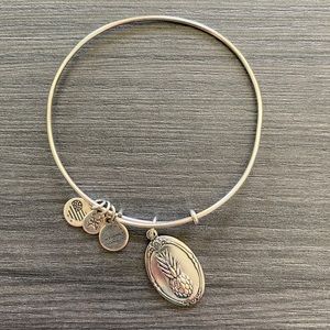 Alex and Ani Pineapple Bangle Bracelet